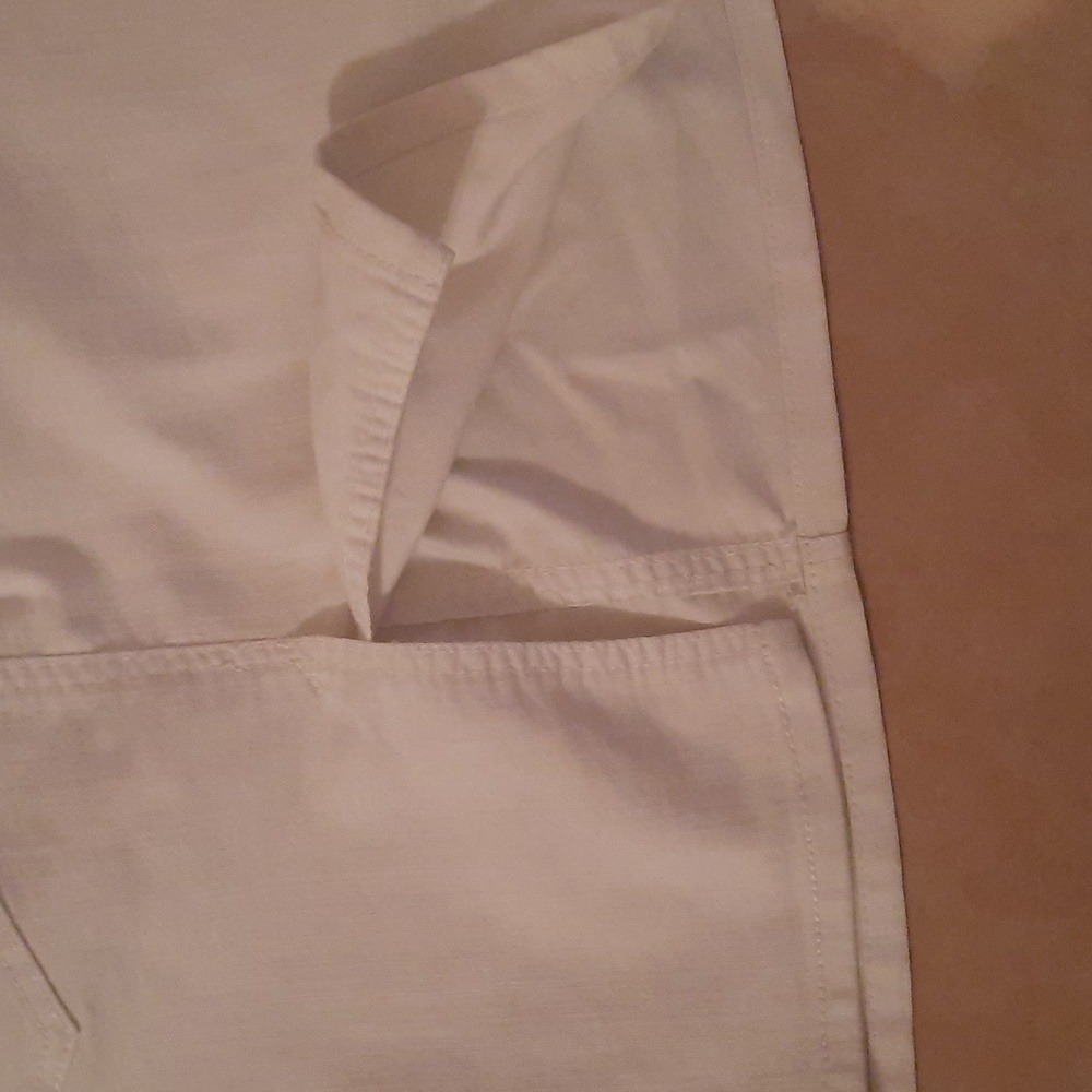 Women White Jean Skirt - Picture 5 of 5
